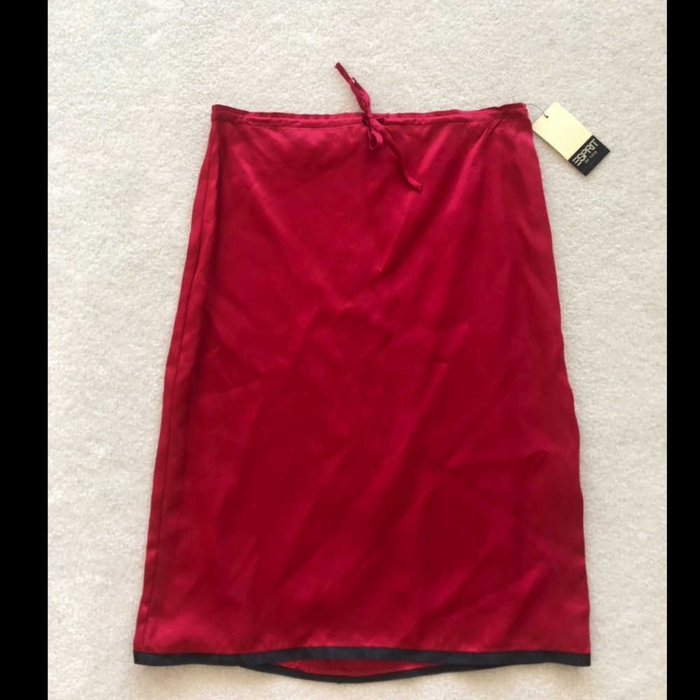 Vintage Esprit Women’s Drawstring Skirt NWT
